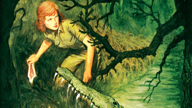 Mystery of Crocodile Island — Nancy Drew book cover